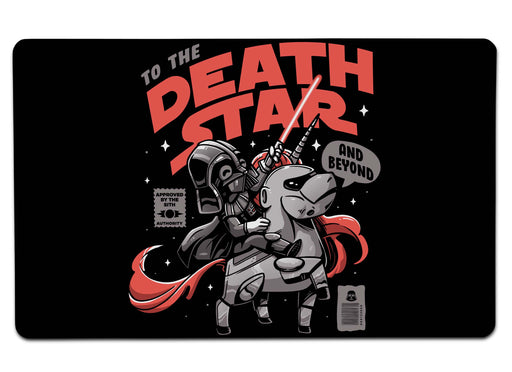 To The Death Star Large Mouse Pad