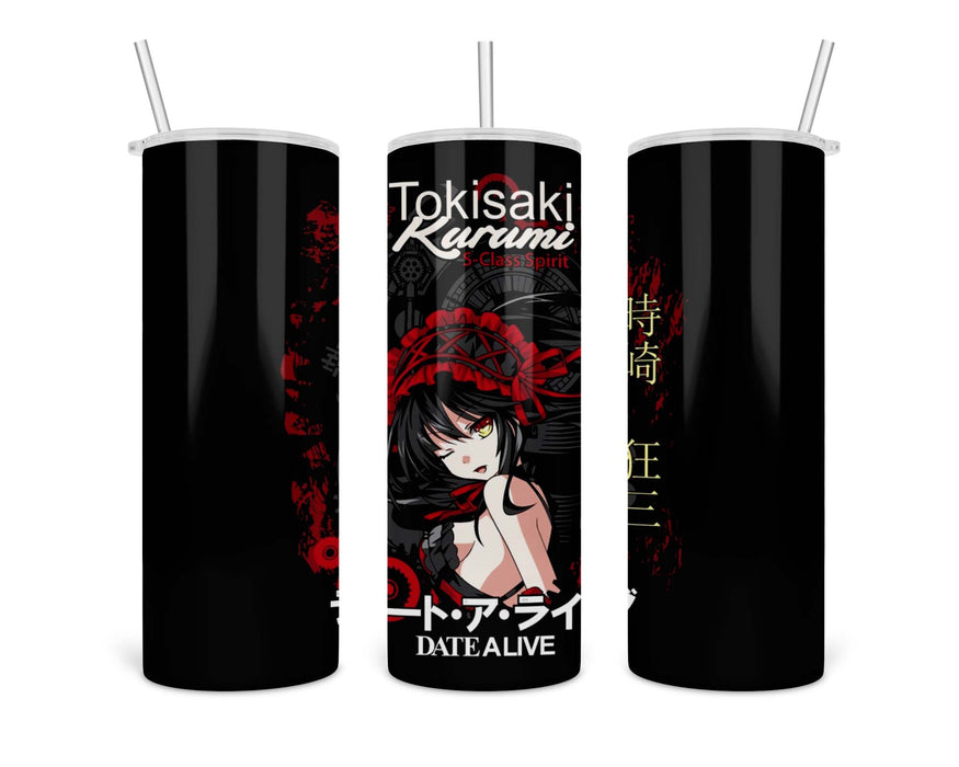 Tokisaki Kurumi 4 Double Insulated Stainless Steel Tumbler