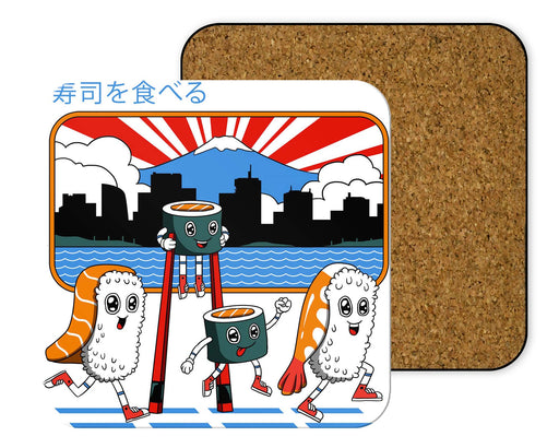 Tokyo Sushi Run Coasters