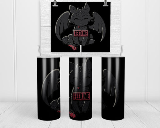 Toothless Feed Me Double Insulated Stainless Steel Tumbler