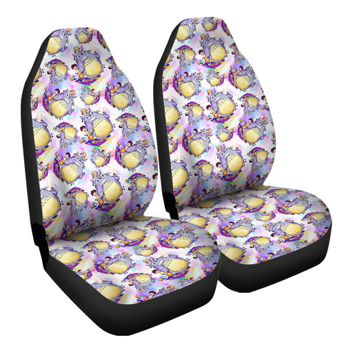 Totoro Pattern Car Seat Covers - One size