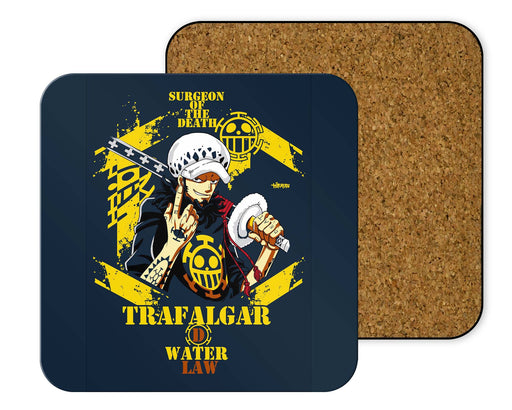 Trafalgar Law Dressrossa Coasters