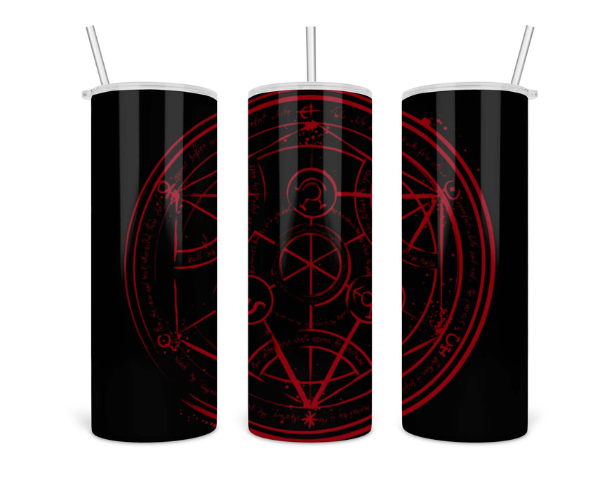 Transmutation Circle Double Insulated Stainless Steel Tumbler
