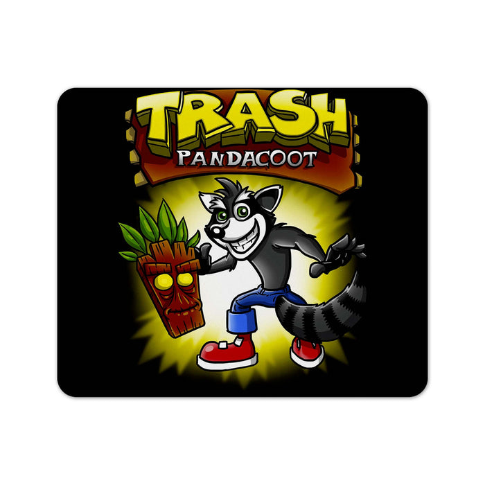 Trash Pandacoot Mouse Pad