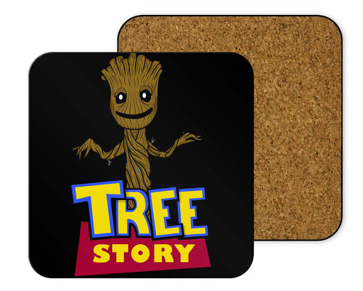 Tree Story Coasters