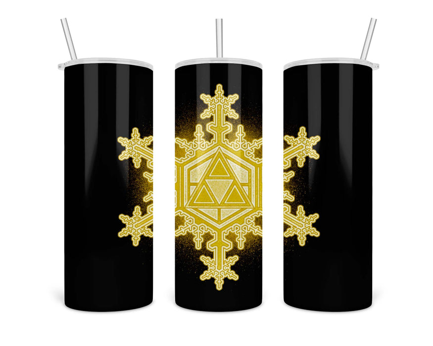 Triforce Snowflake Double Insulated Stainless Steel Tumbler