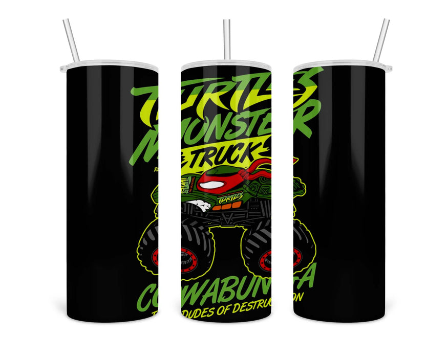 Turtles Monster Double Insulated Stainless Steel Tumbler