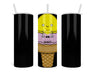 Two Balls Ice Cream Double Insulated Stainless Steel Tumbler