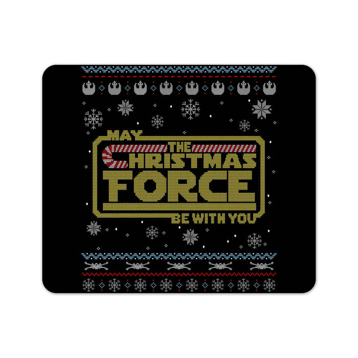 The Christmas Force Mouse Pad