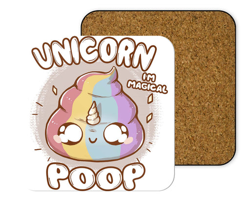 Unicorn Poop Coasters