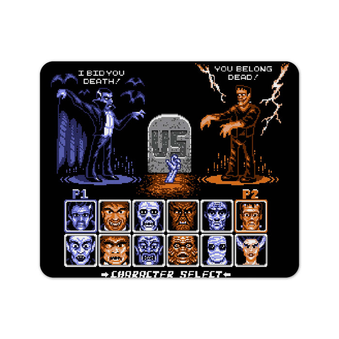 Universal Monster Fighter Mouse Pad