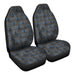 Vampire Glamour Pattern 17 Car Seat Covers - One size