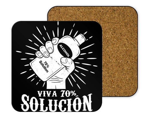 Viva 70 Percent Solution Coasters