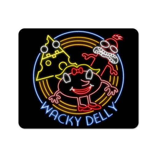 Wacky Delly Sign Mouse Pad