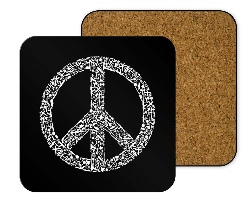 War Peace Coasters