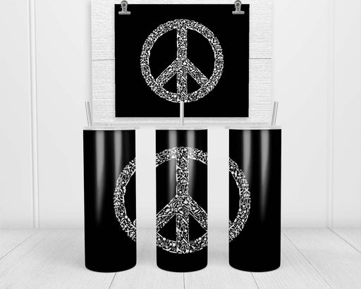 War Peace Double Insulated Stainless Steel Tumbler