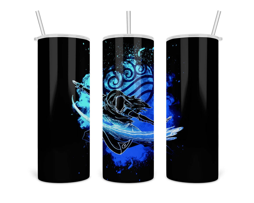 Water Bender Soul Katara Double Insulated Stainless Steel Tumbler