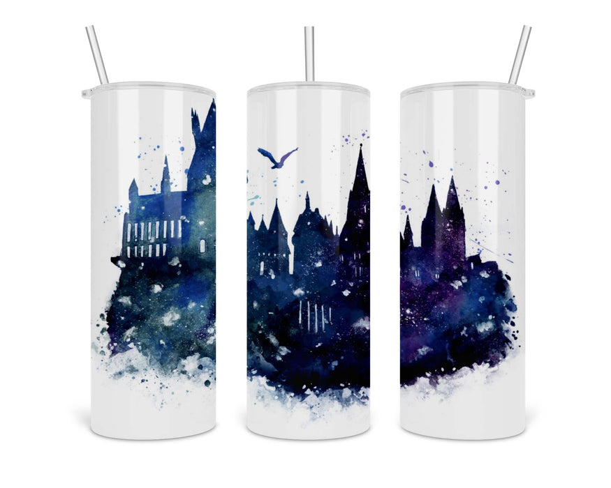 Watercolor School Double Insulated Stainless Steel Tumbler