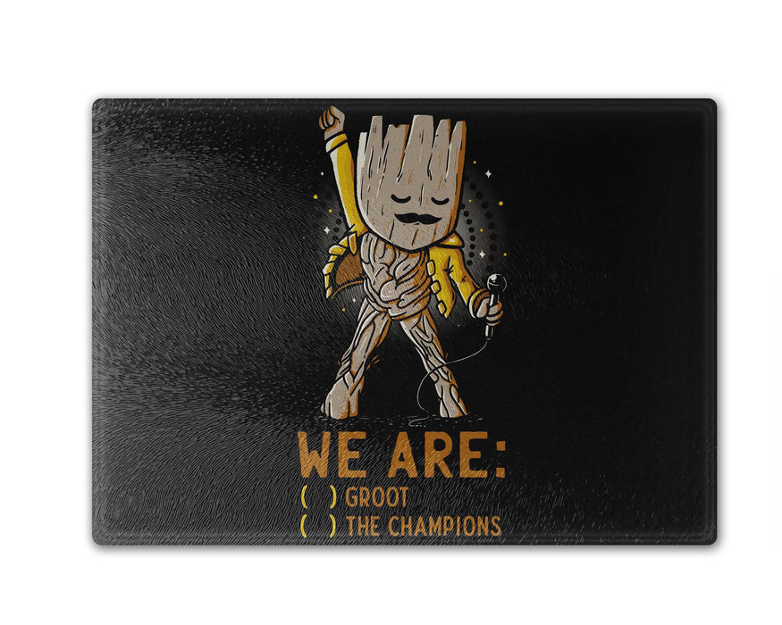 We Are Groot The Champions Cutting Board