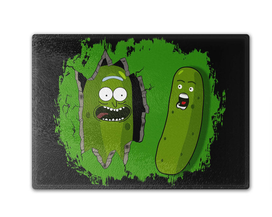 Weird Pickle Cutting Board