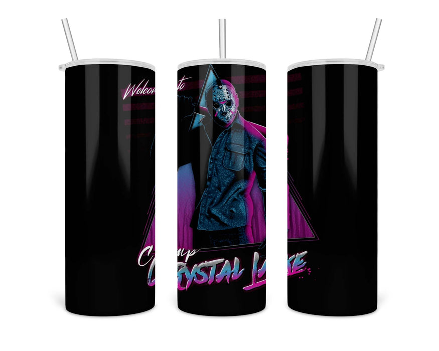 Welcome To Camp Crystal Lake Double Insulated Stainless Steel Tumbler