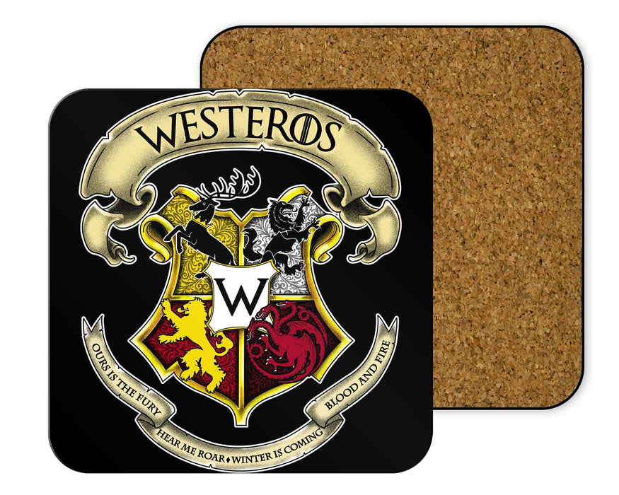 Westeros School Coasters