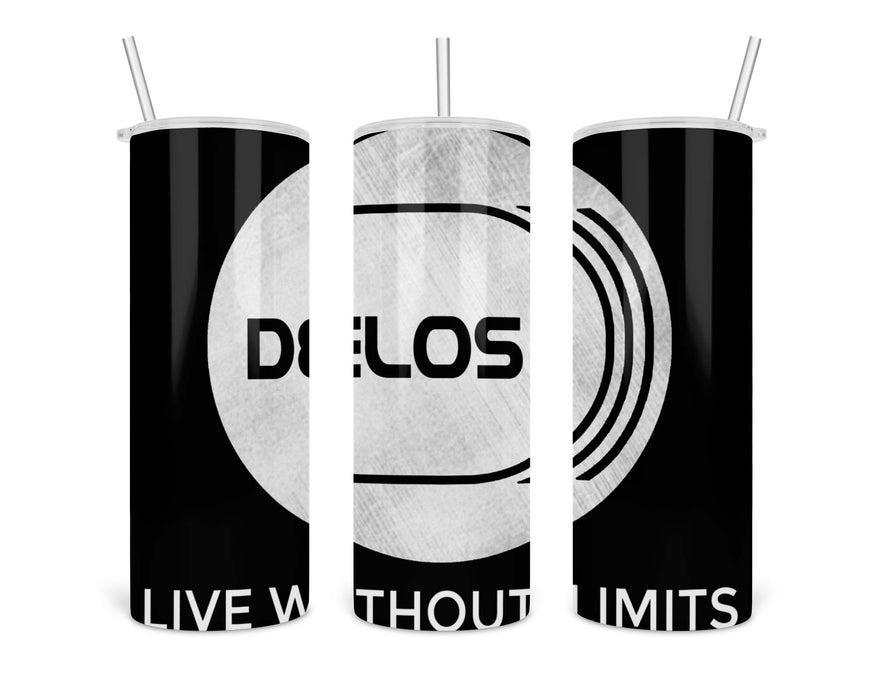 Westworld Delos Live Without Limits Double Insulated Stainless Steel Tumbler