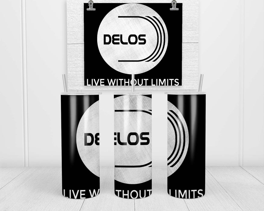Westworld Delos Live Without Limits Double Insulated Stainless Steel Tumbler
