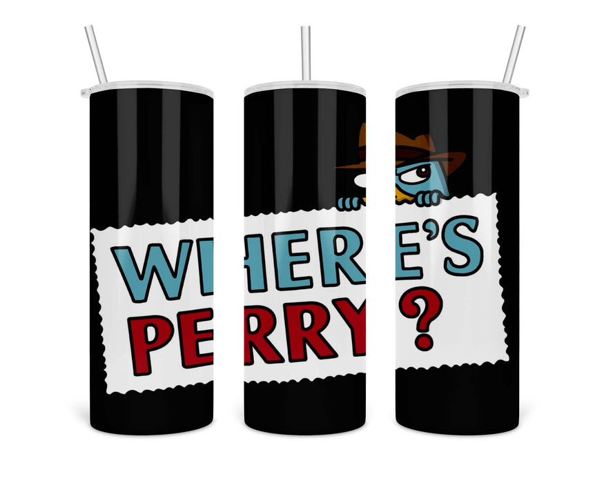 Wheresperry Double Insulated Stainless Steel Tumbler