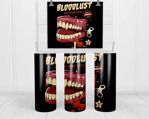 Wind Up Killer Teeth Double Insulated Stainless Steel Tumbler