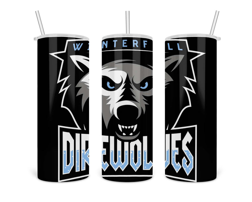 Winterfell Direwolves Double Insulated Stainless Steel Tumbler