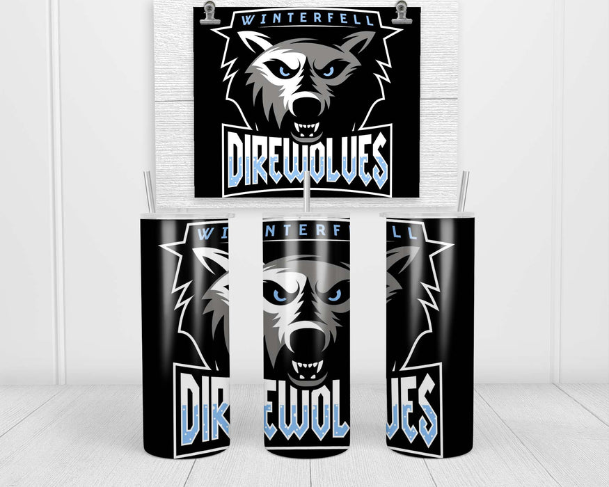 Winterfell Direwolves Double Insulated Stainless Steel Tumbler