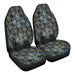 Wizardry Pattern 11 Car Seat Covers - One size