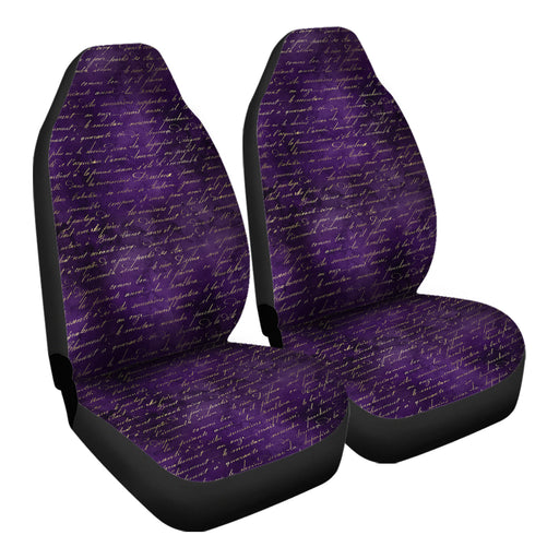Wizardry Pattern 6 Car Seat Covers - One size