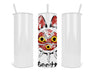 Wolf Girl Mask Double Insulated Stainless Steel Tumbler