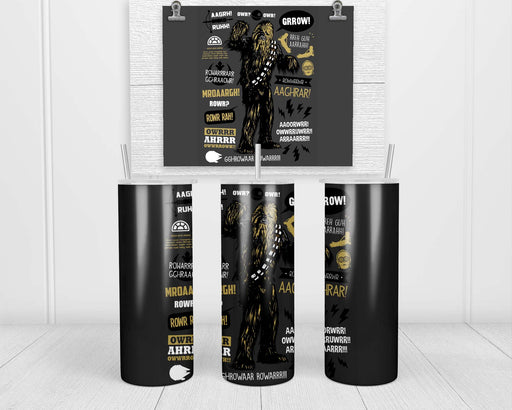 Wookie Famous Quotes Double Insulated Stainless Steel Tumbler