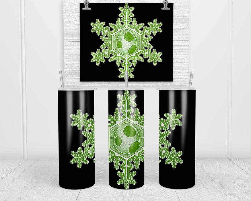 Yoshi Snowflake Double Insulated Stainless Steel Tumbler