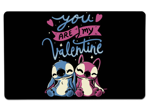 You Are My Valentine Large Mouse Pad