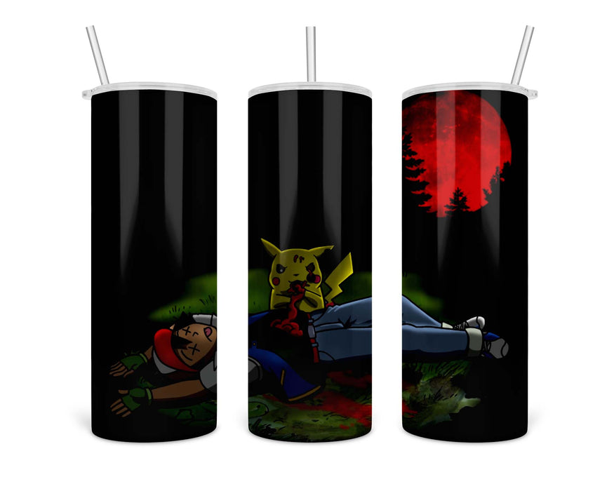 Zombie Pikachu Double Insulated Stainless Steel Tumbler