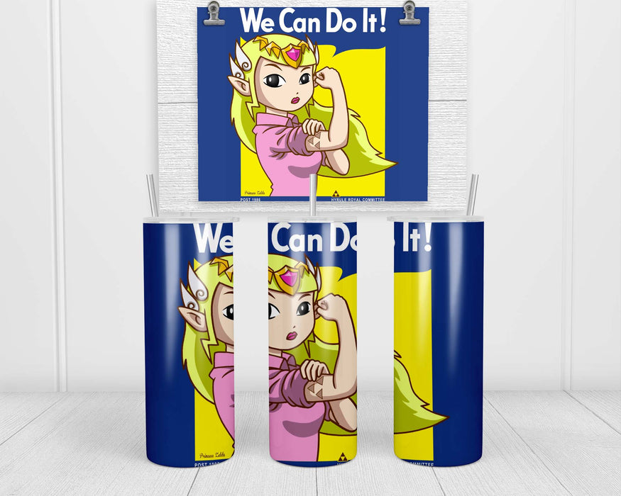 Zelda Can Do It Double Insulated Stainless Steel Tumbler