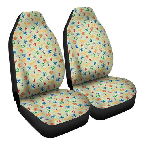 Zelda Symbols Pattern 10 Car Seat Covers - One size