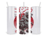 Zilla Bot On White Double Insulated Stainless Steel Tumbler