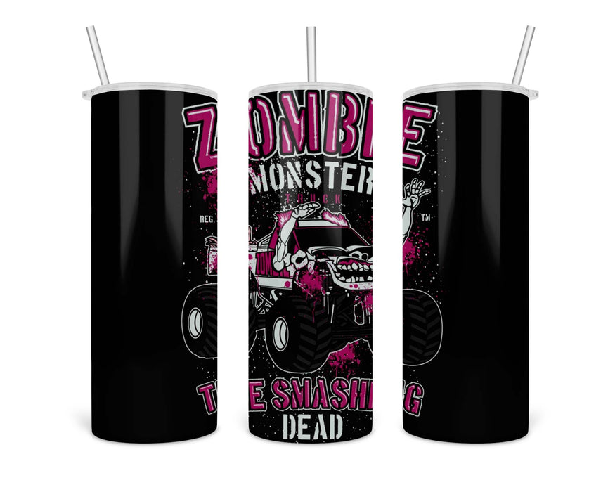 Zombie Monster Truck Double Insulated Stainless Steel Tumbler