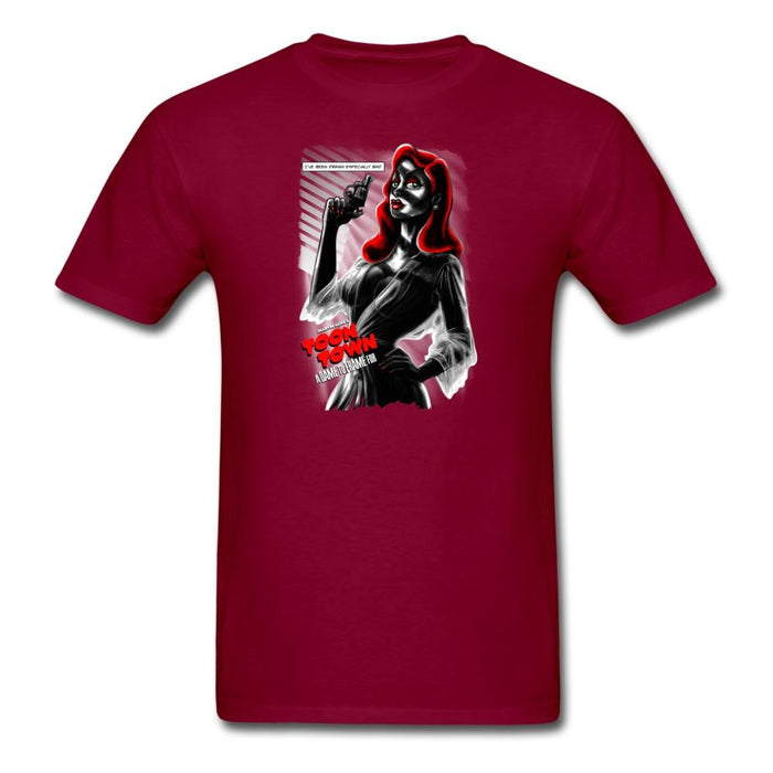 A Dame To Frame For Unisex Classic T-Shirt - burgundy / S
