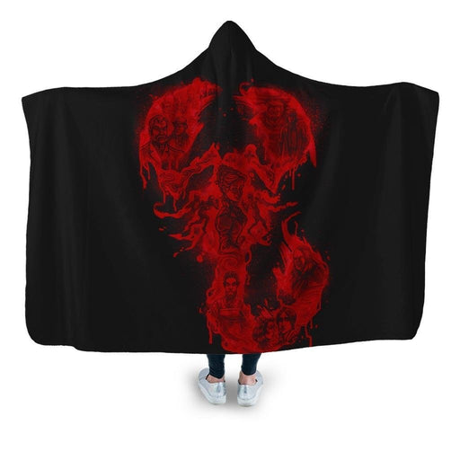 A Dreadful Symbol 2 Hooded Blanket - Adult / Premium Sherpa