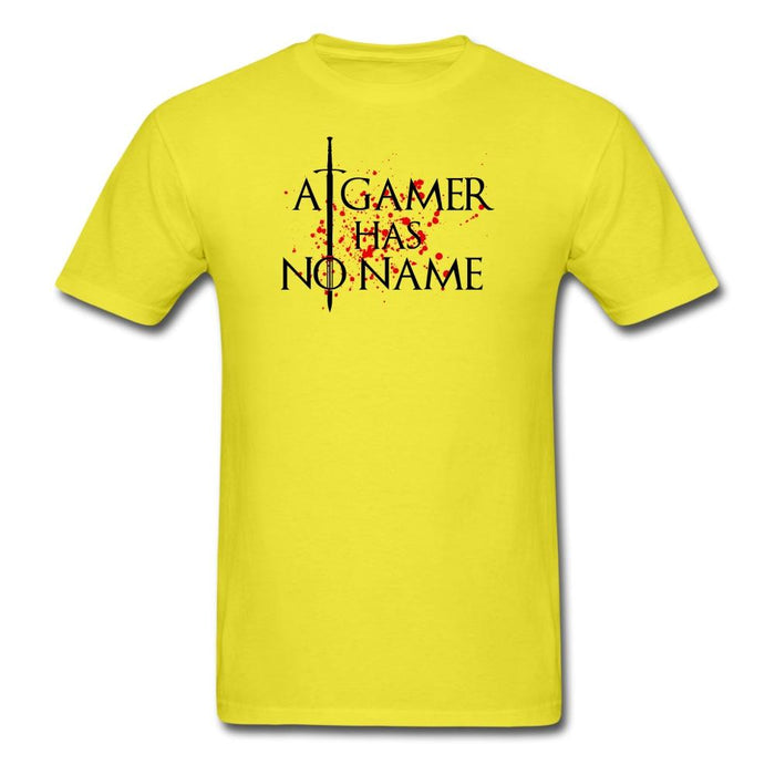 A Gamer Has No Name Unisex Classic T-Shirt - yellow / S