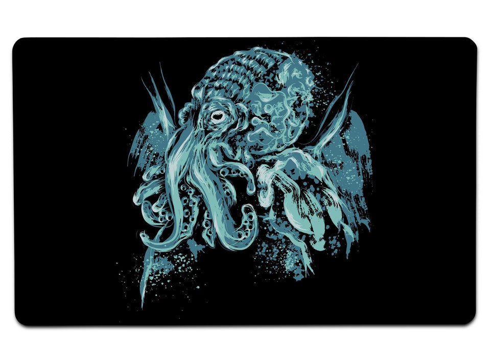 A God Beyond The Sea Large Mouse Pad