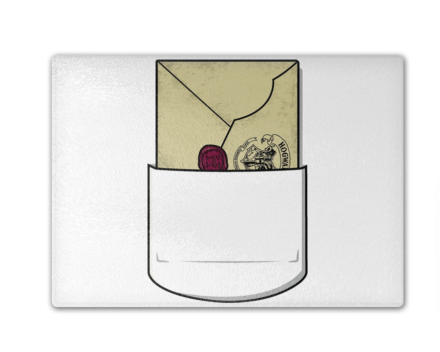 A Letter In Your Pocket! Cutting Board
