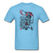 A Link Between Worlds Sumi-E Unisex Classic T-Shirt - aquatic blue / S