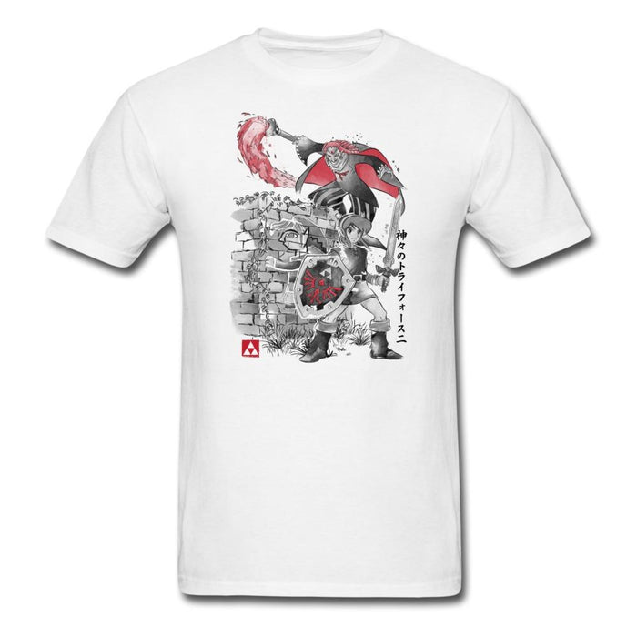 A Link Between Worlds Sumi-E Unisex Classic T-Shirt - white / S